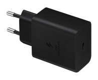 Ładowarka i akumulator SAMSUNG sieciowa 1xUSB-C 45W EP-T4510XBEGEU czarna